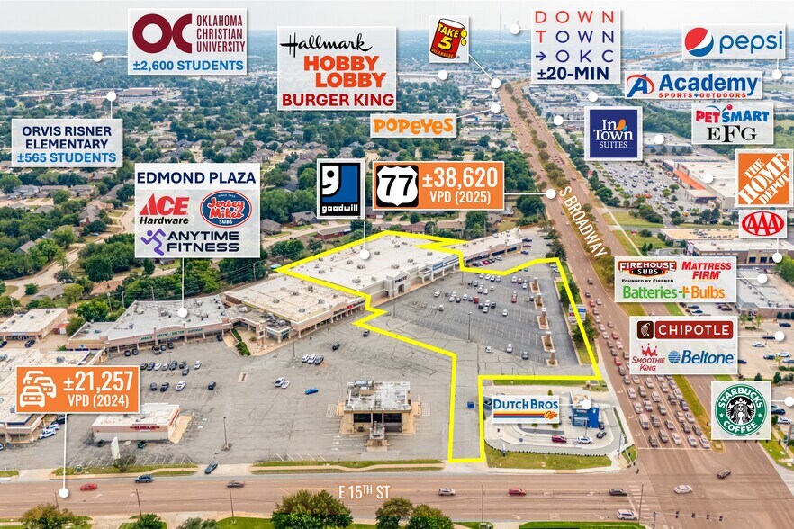 More Photos Of 28 E 15th St, Edmond Storefront For Sale