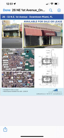 More Photos Of 26-32 NE 1st Ave, Miami Storefront For Sale