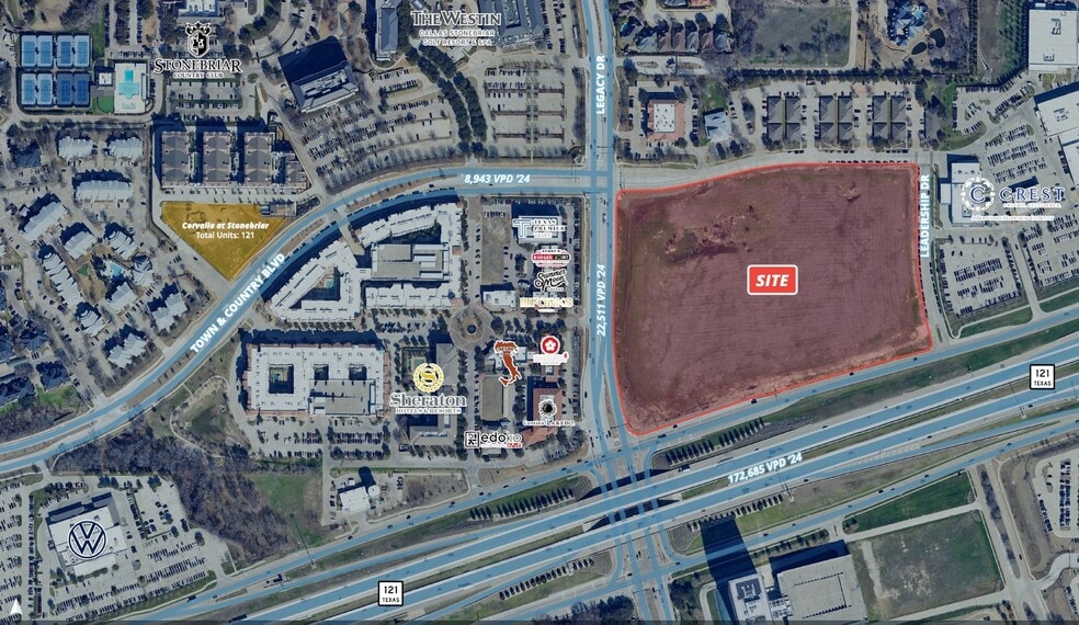 Primary Photo Of SH 121 & Legacy Drive, Frisco Land For Sale