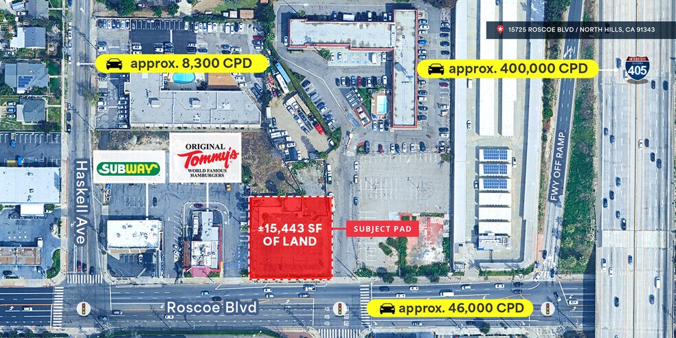 Primary Photo Of 15725 Roscoe Blvd, North Hills Auto Dealership For Lease