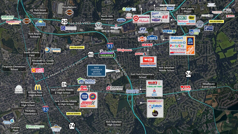 More Photos Of 1750 5th Ave, York Medical For Sale