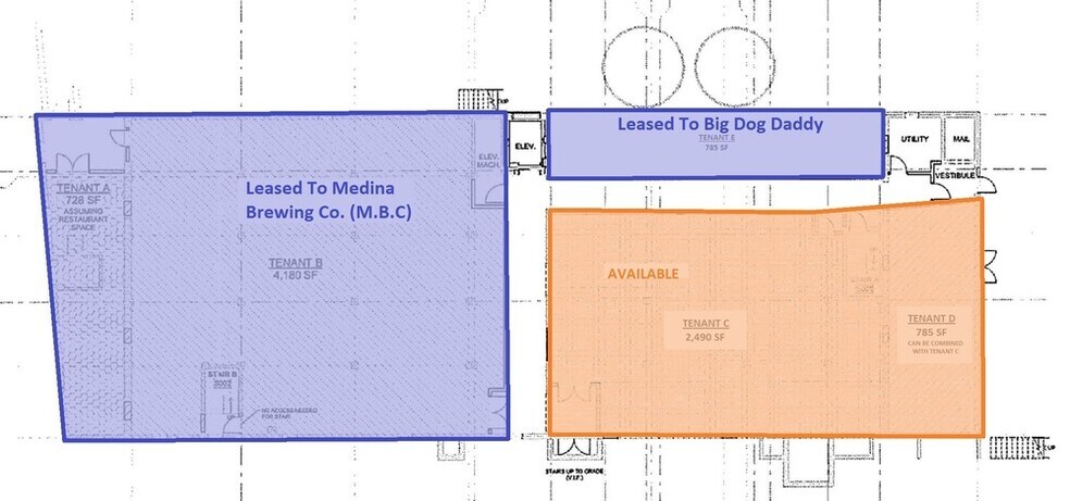 More Photos Of 320 S Court St, Medina Manufacturing For Lease