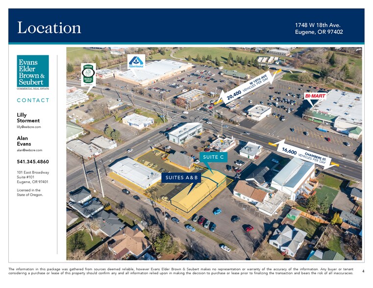 More Photos Of 1748 W 18th Ave, Eugene Medical For Lease