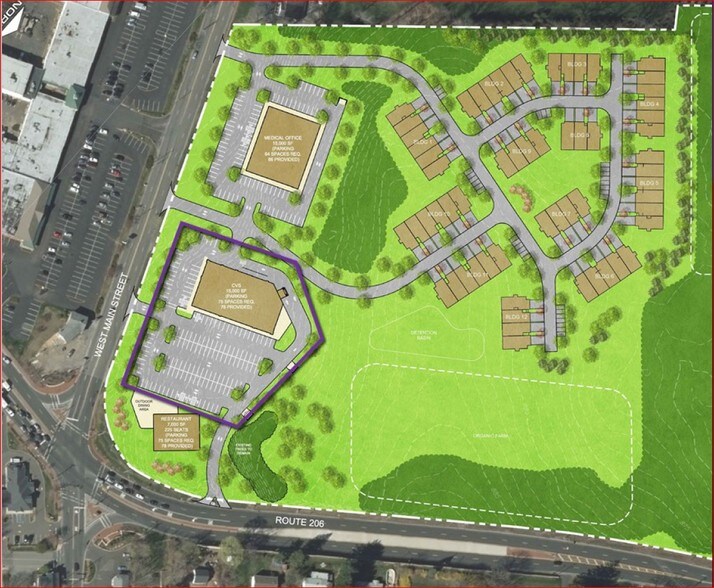 Primary Photo Of Route 206 @ W Main St, Chester Land For Lease