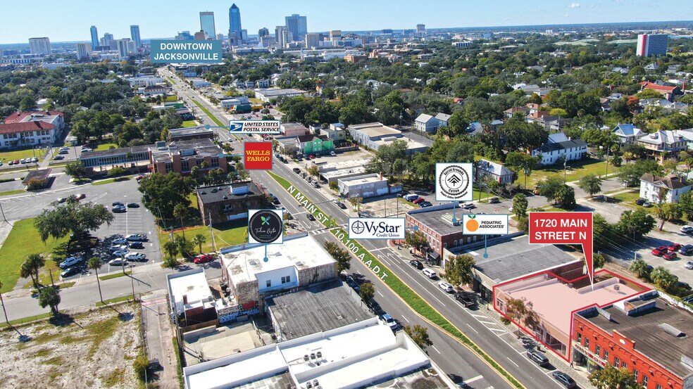 More Photos Of 1720-1728 N Main St, Jacksonville Storefront For Lease