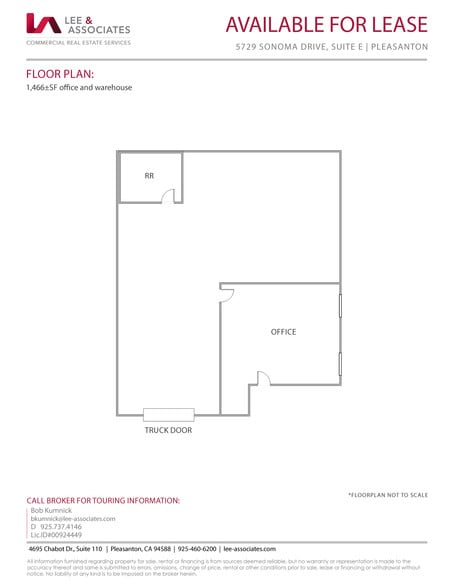 More Photos Of 5729 Sonoma Dr, Pleasanton Warehouse For Lease