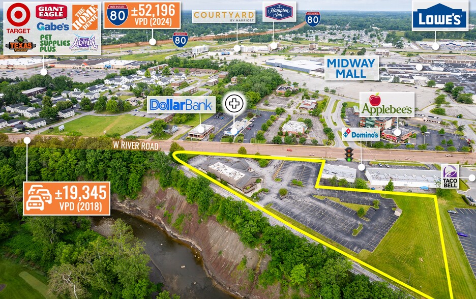 Primary Photo Of 1519 W River Rd N, Elyria Freestanding For Sale