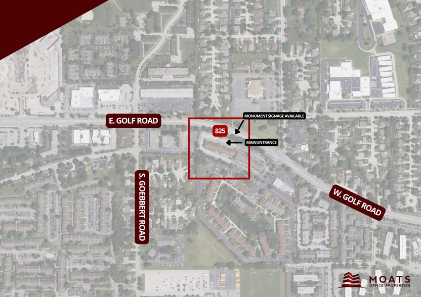 More Photos Of 825 E Golf Rd, Arlington Heights Medical For Lease