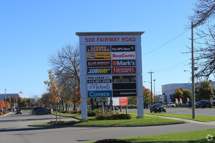 More Photos Of 500 Fairway Rd S, Kitchener Storefront For Lease