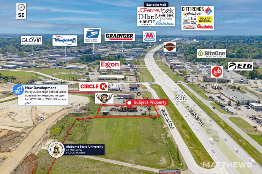 More Photos Of 876 N Eastern Blvd, Montgomery Fast Food For Sale