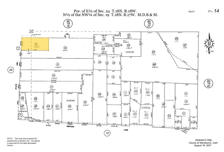 More Photos Of 18725 N Highway 1, Fort Bragg Hotel For Sale