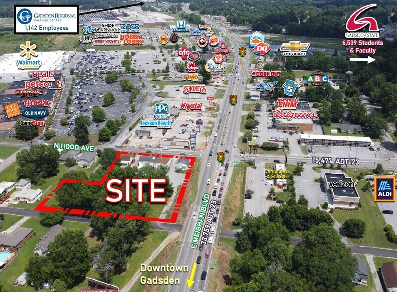 Primary Photo Of 300-304 N Hood Ave, Gadsden Land For Sale