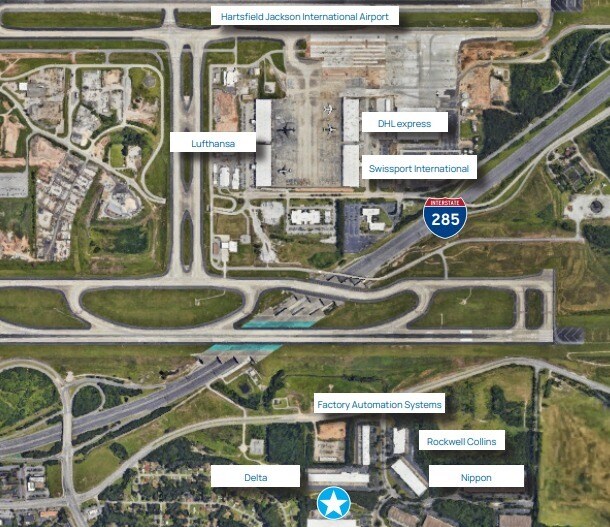 More Photos Of Pelican Drive & Southridge Pky, College Park Truck Terminal For Lease