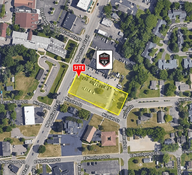 Primary Photo Of 420 N Pontiac Trl, Walled Lake Land For Sale