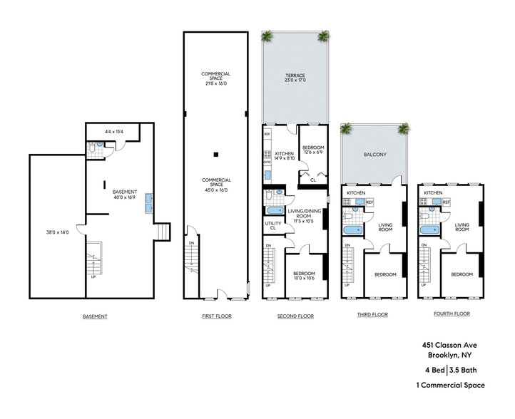 More Photos Of 451 Classon Ave, Brooklyn Apartments For Sale