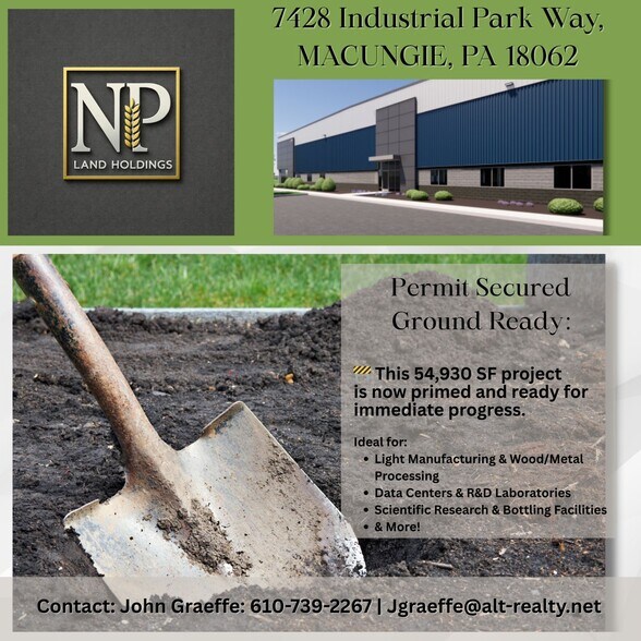 More Photos Of 7428 Industrial Park Way, Macungie Manufacturing For Sale