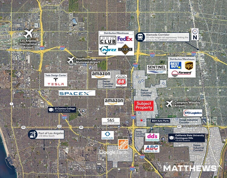 More Photos Of 16908 S Broadway, Gardena Warehouse For Sale