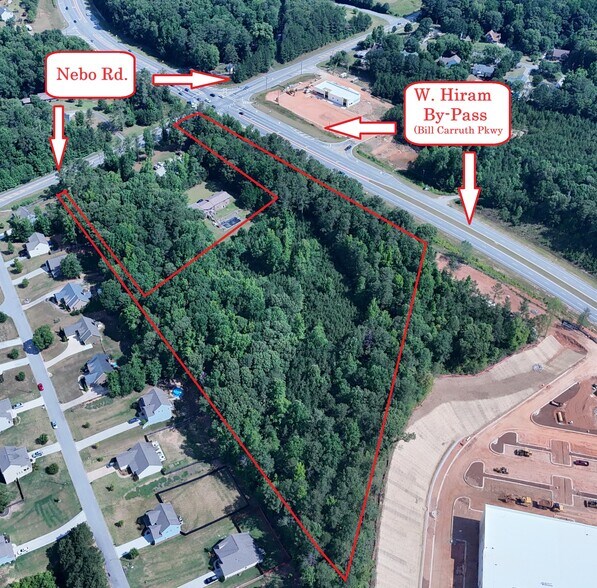 More Photos Of Bill Carruth Parkway @ Nebo Road, Hiram Land For Sale