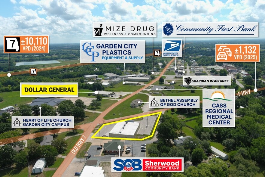 More Photos Of 71 S State Route F, Garden City Freestanding For Sale