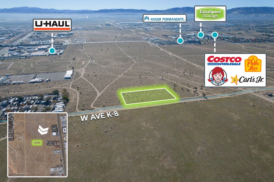 More Photos Of Ave K8 - Vic Sierra hwy, Lancaster Land For Sale