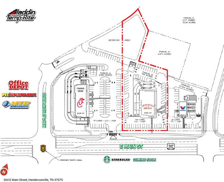 More Photos Of 264 E Main St, Hendersonville General Retail For Sale