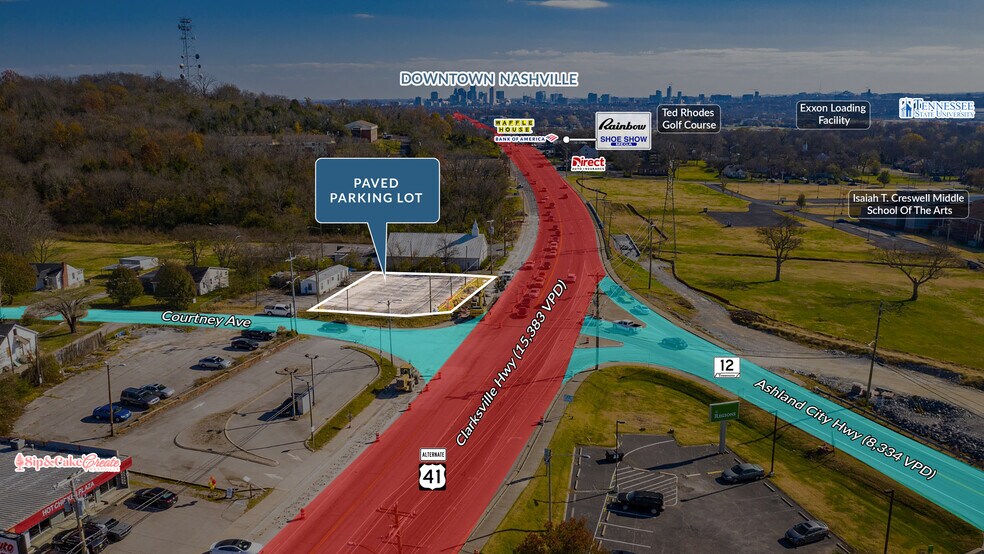 Primary Photo Of 3636 Clarksville Pike, Nashville Land For Sale