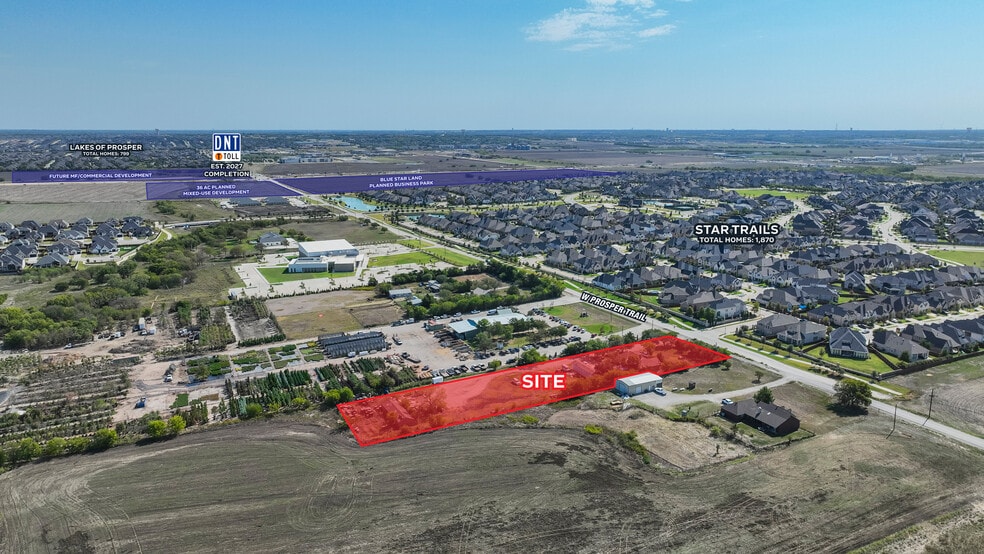 Primary Photo Of 2166 W Prosper Trl, Prosper Land For Sale