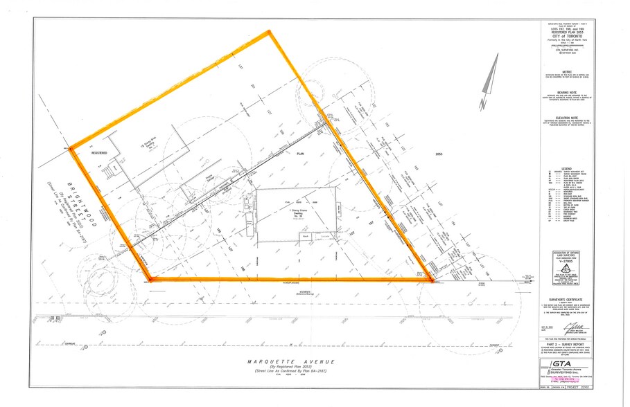 More Photos Of 36 Marquette Av & 1 Brightwood St, Toronto Land For Sale