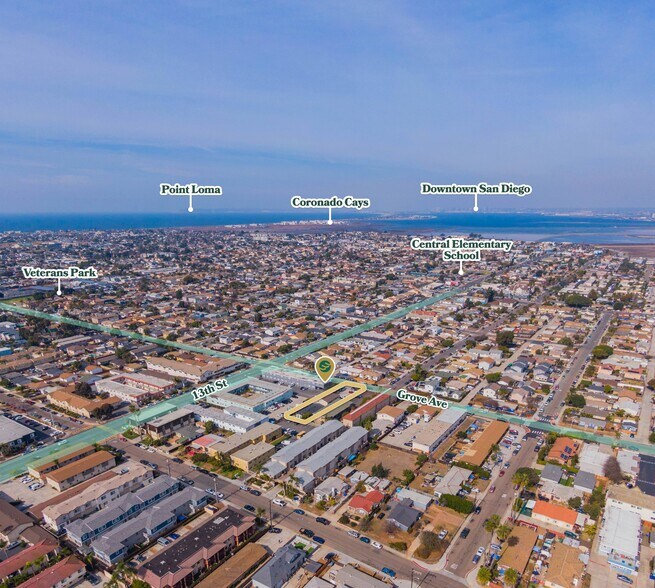 More Photos Of 1343-1347 Grove Ave, Imperial Beach Apartments For Sale