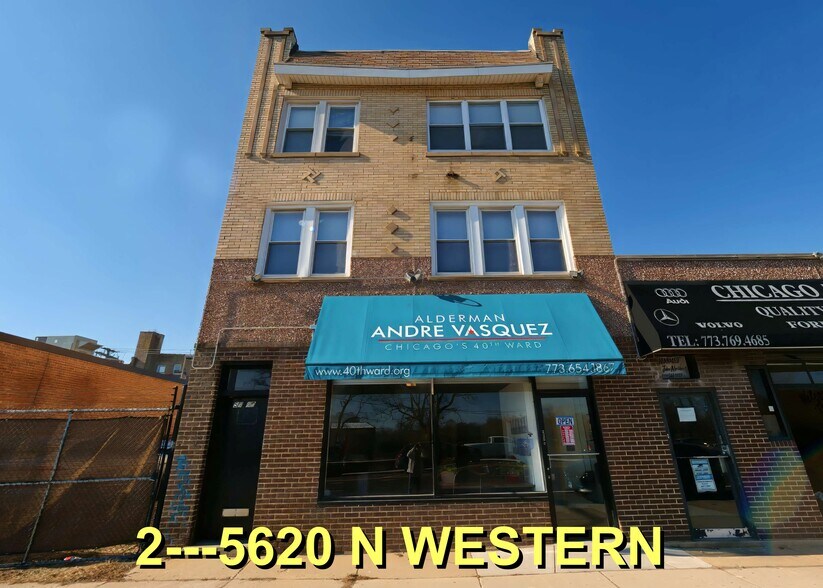 More Photos Of 5620 N Western Ave, Chicago Storefront Retail Residential For Sale