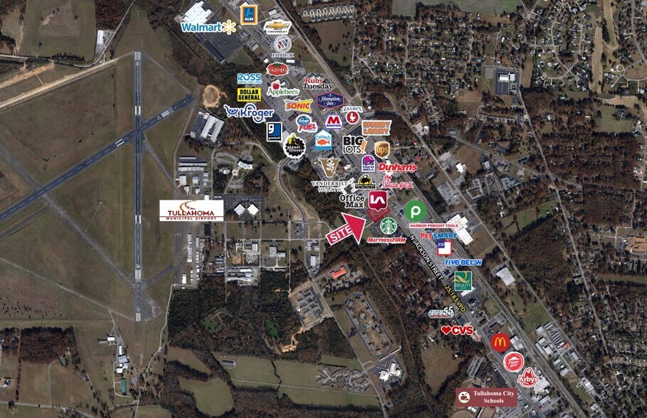 More Photos Of 1701 N Jackson St, Tullahoma Fast Food For Sale