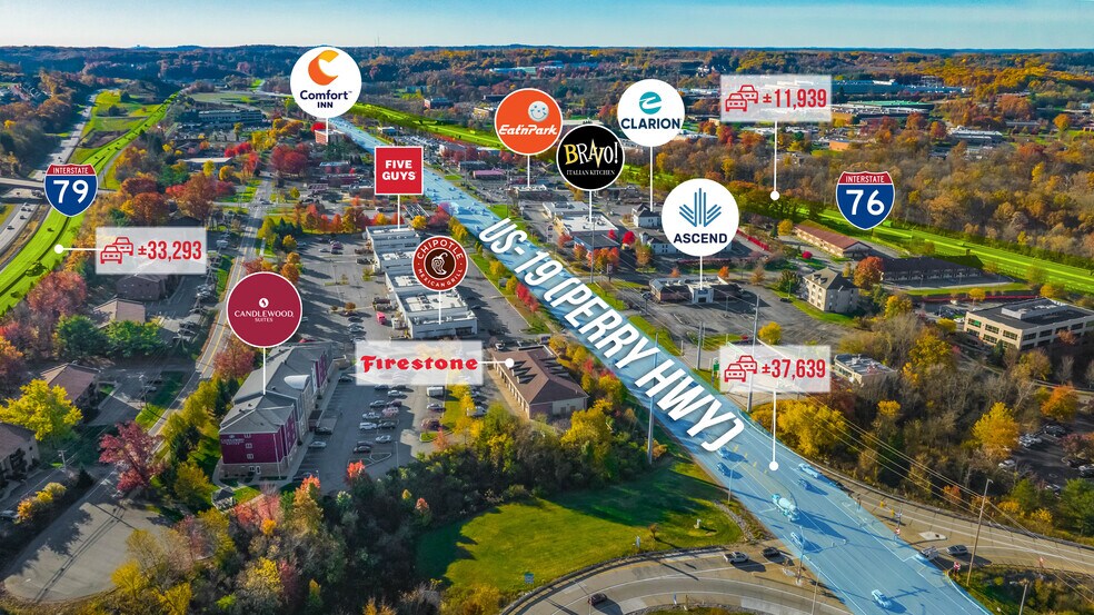 More Photos Of 20030 Route 19, Cranberry Township Auto Repair For Sale