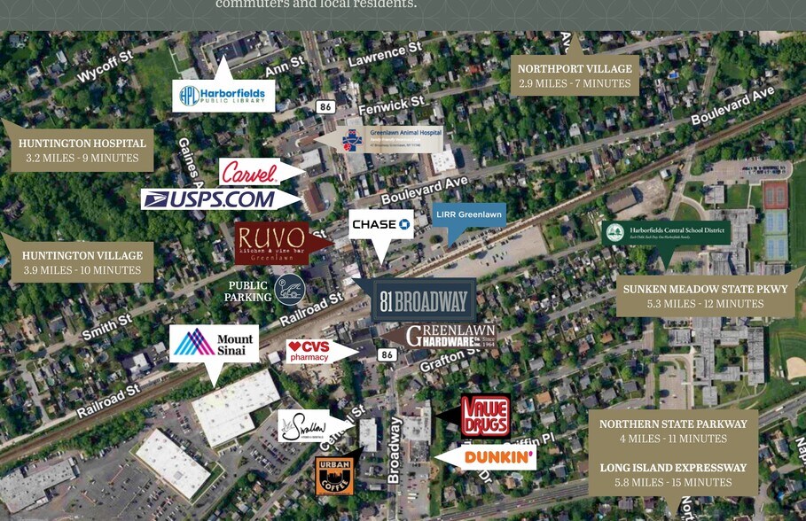 More Photos Of 81 Broadway, Greenlawn Storefront Retail Office For Sale