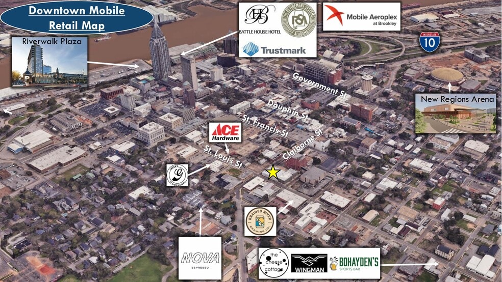 More Photos Of 361 St Louis St, Mobile Warehouse For Sale