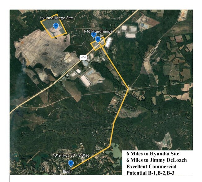 More Photos Of 1012 US-Hwy 80, Eden Land For Sale