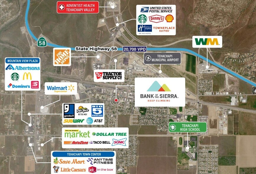 More Photos Of 224 W F St, Tehachapi Bank For Sale