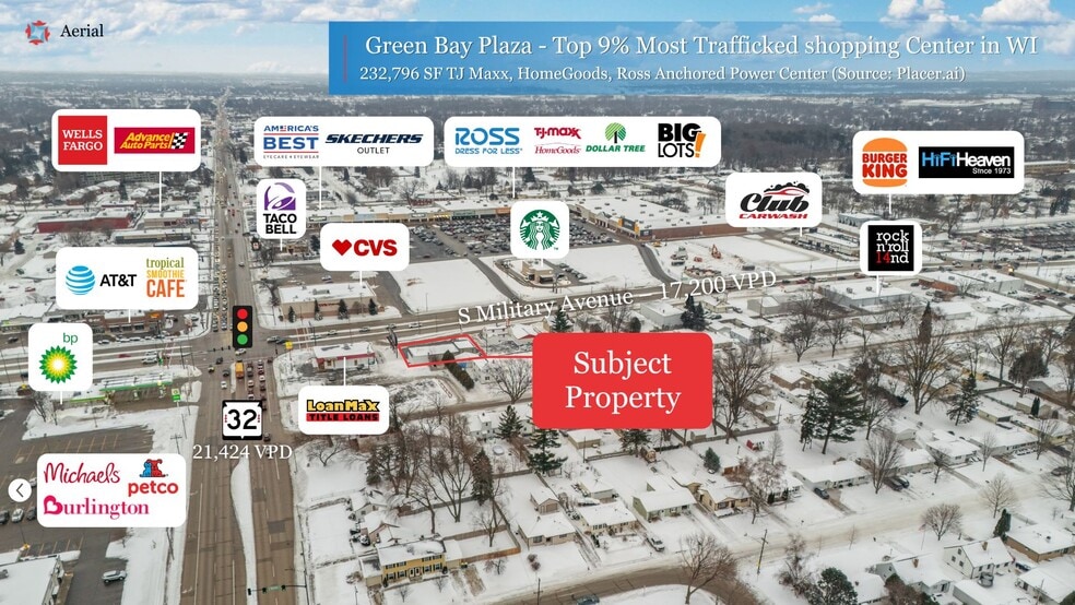 More Photos Of 712 S Military Ave, Green Bay Service Station For Sale
