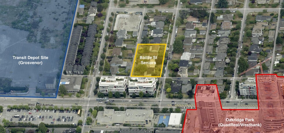 Primary Photo Of 5589-5661 Baillie St, Vancouver Land For Sale