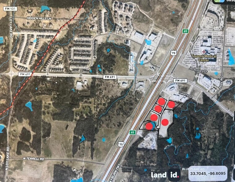Primary Photo Of 5871 Hwy 75, Sherman Land For Sale
