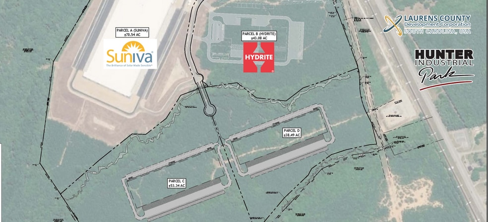 Primary Photo Of Hunter Industrial Park, Laurens Land For Sale