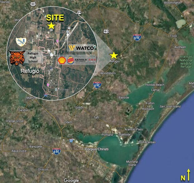 More Photos Of 168 Highway 183, Refugio Warehouse For Sale