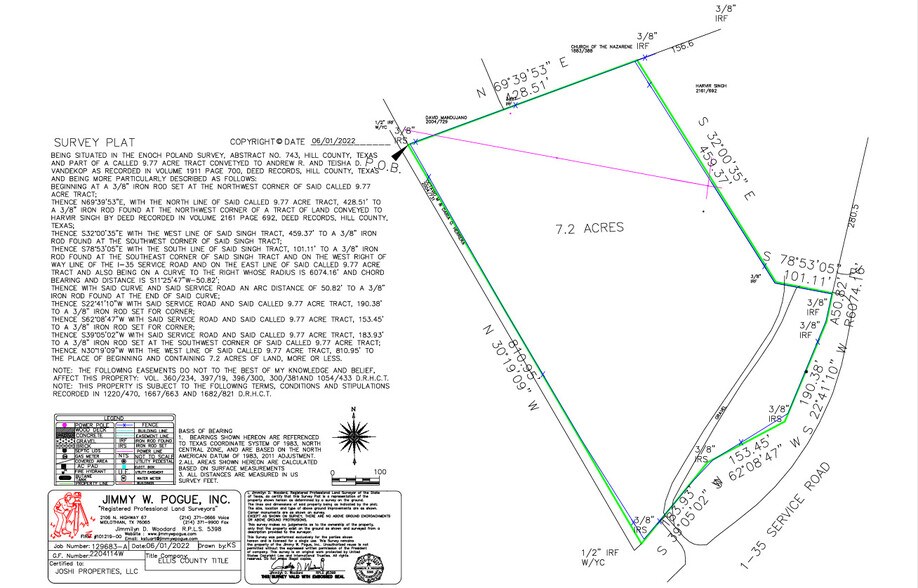 Primary Photo Of 351 Interstate 35, Abbott Land For Sale