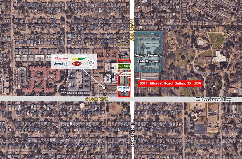 More Photos Of 8611 Hillcrest Rd, Dallas Office For Lease