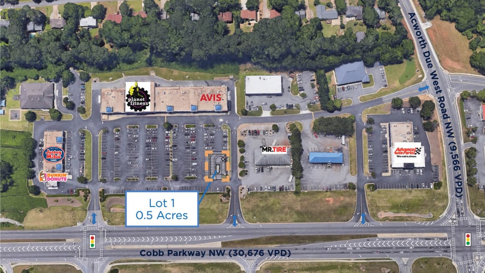 Primary Photo Of N Cobb Pky, Kennesaw Land For Lease