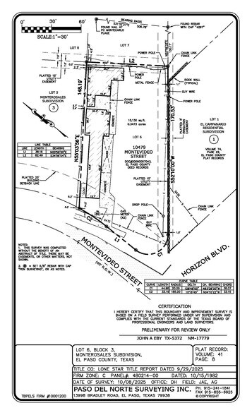 More Photos Of 10479 Montevideo St, Socorro Land For Sale