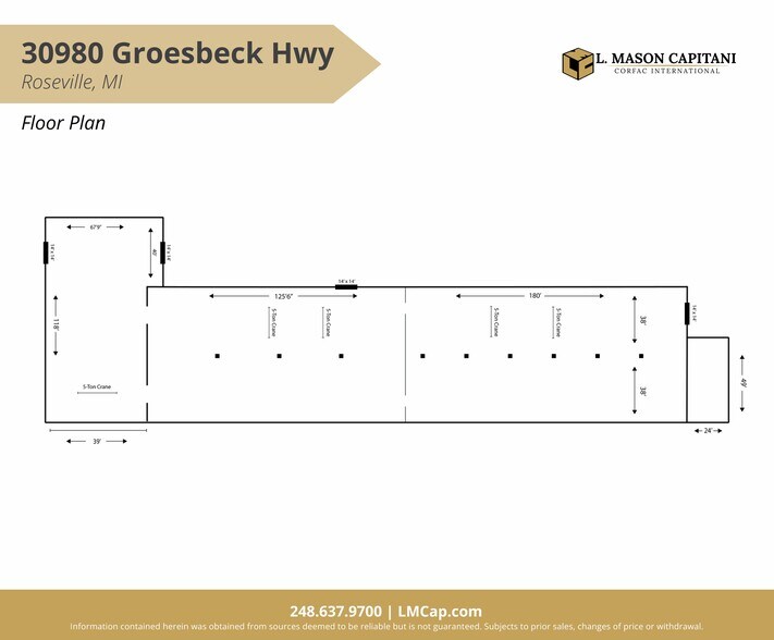 More Photos Of 30980 Groesbeck Hwy, Roseville Warehouse For Sale