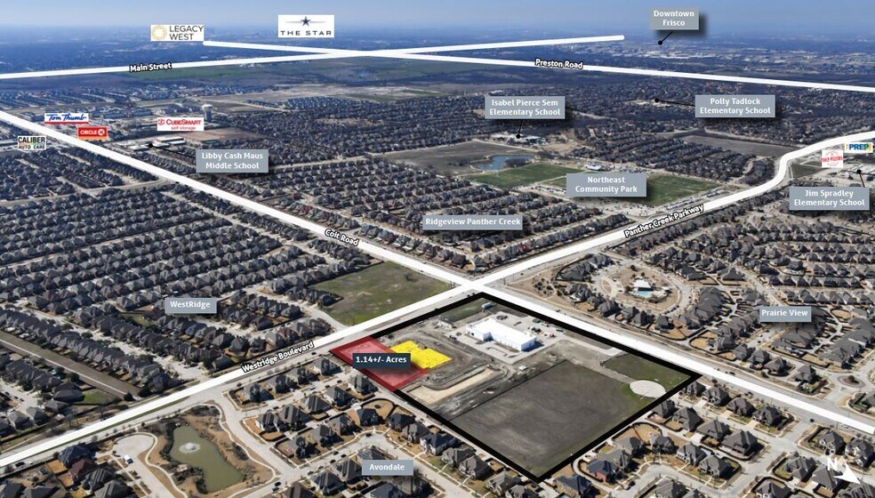 More Photos Of Westridge Boulevard, Frisco Land For Sale