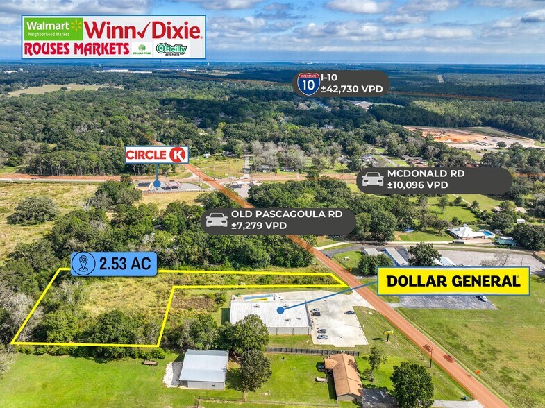 More Photos Of 8620 Old Pascagoula Rd, Theodore Land For Sale