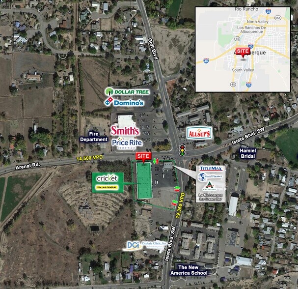 More Photos Of 1605 SW Isleta Blvd, Albuquerque Unknown For Lease
