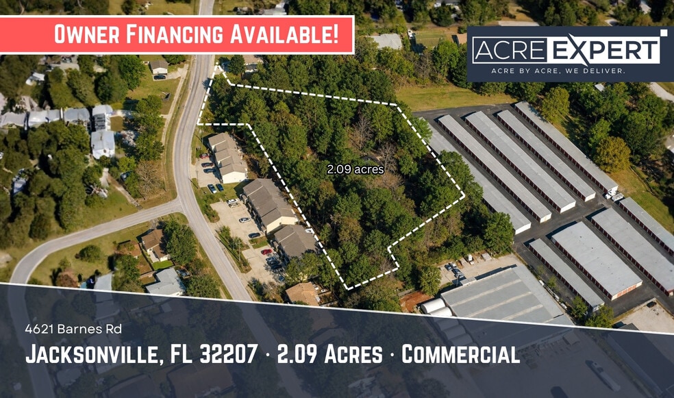 Primary Photo Of 4621 Barnes Rd, Jacksonville Land For Sale